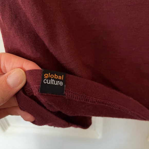 Global Culture Huia Short Sleeve Womens Merino T-Shirt - Picture 2 of 5